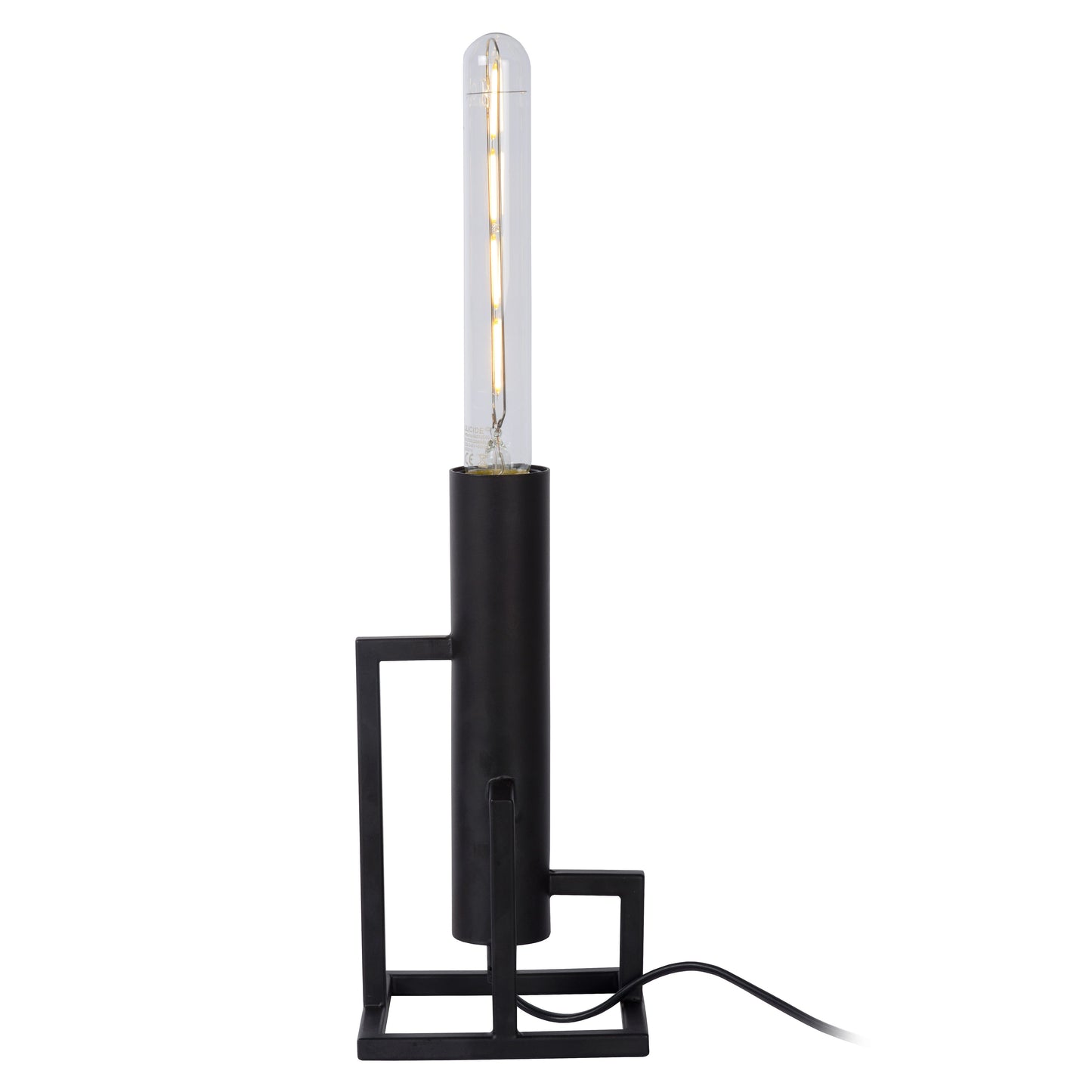 Lucide ZILDA - Table lamp - 1xE27 - Black