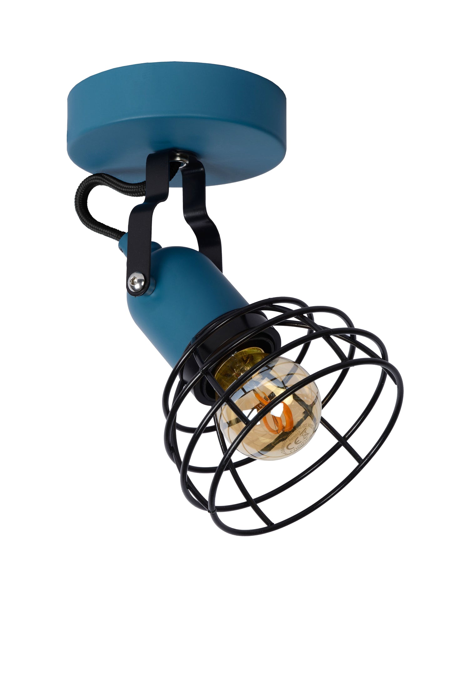 Lucide POLA - Ceiling spotlight Children - 1xE27 - Blue