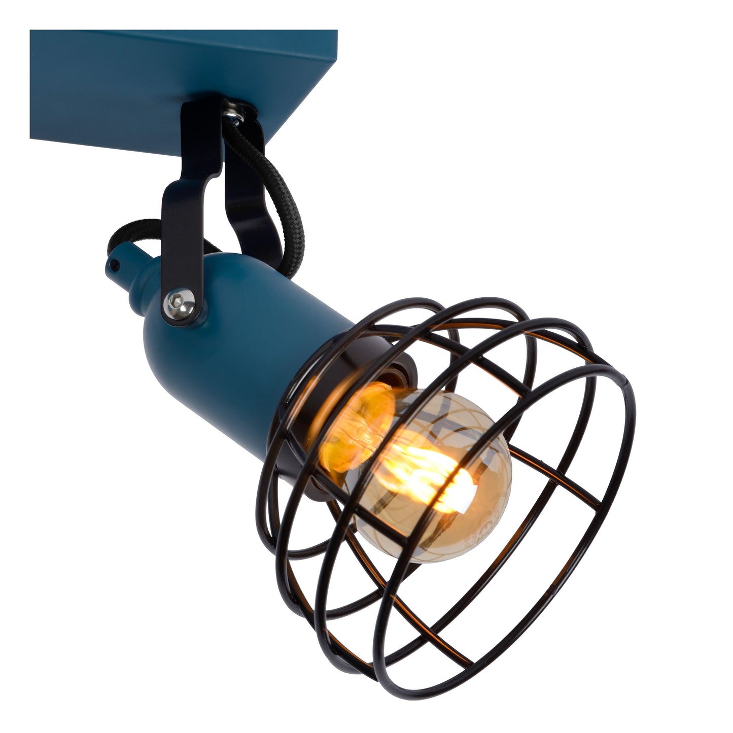 Lucide POLA - Ceiling spotlight Children - 2xE27 - Blue