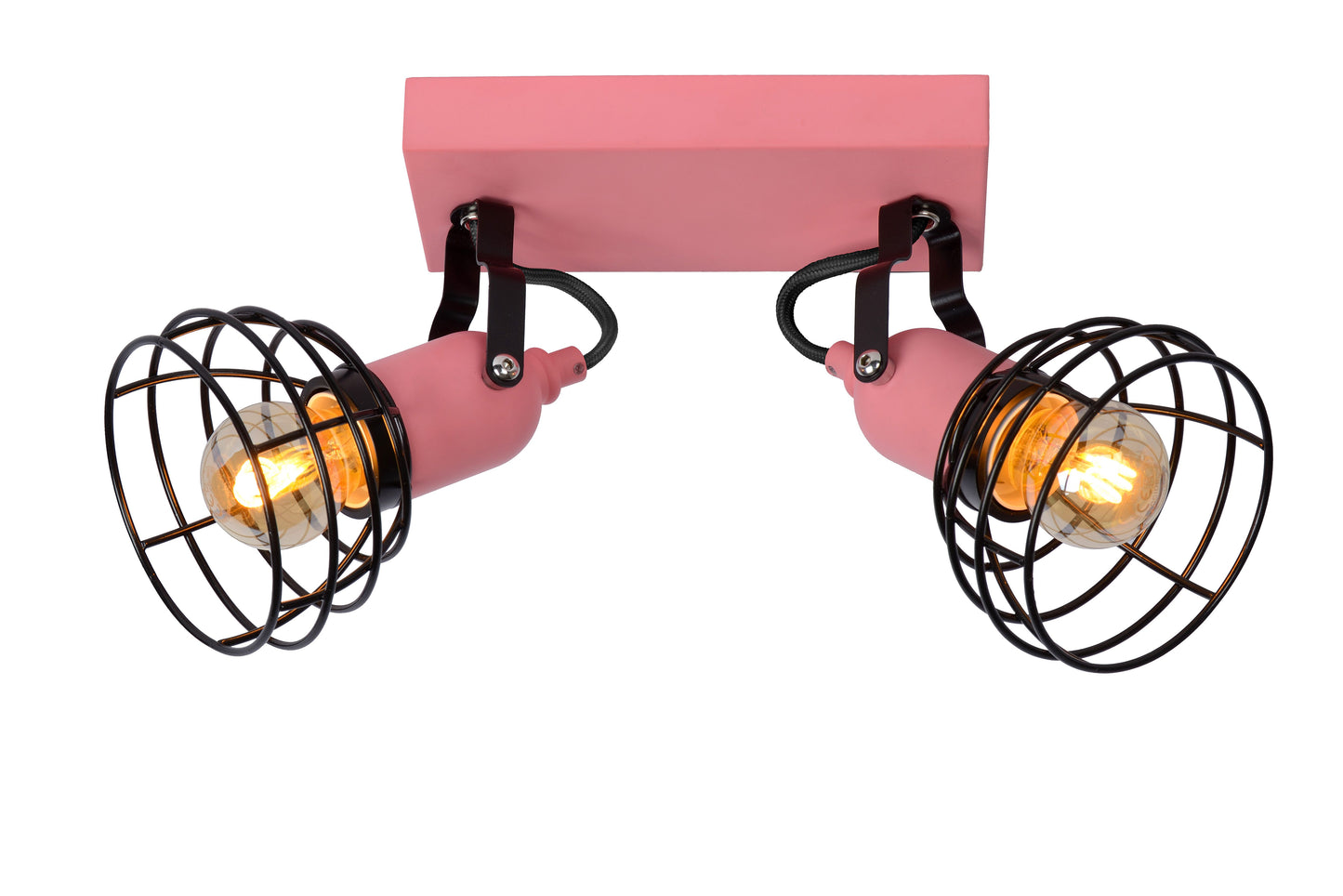 Lucide POLA - Ceiling spotlight Children - 2xE27 - Pink