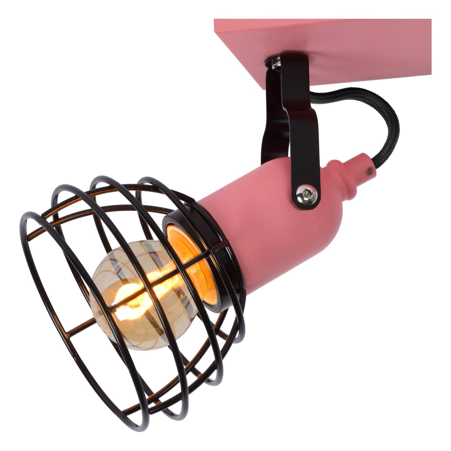 Lucide POLA - Ceiling spotlight Children - 2xE27 - Pink