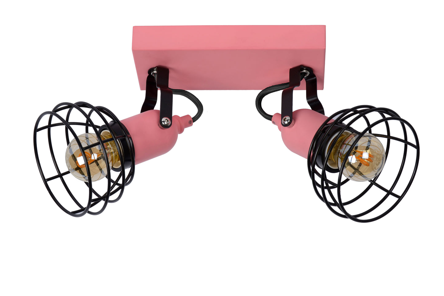 Lucide POLA - Ceiling spotlight Children - 2xE27 - Pink