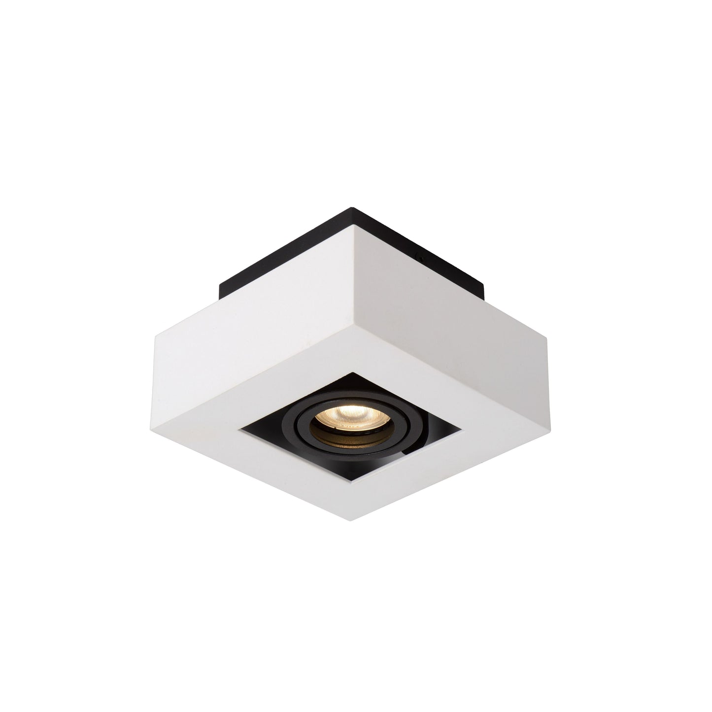 Lucide XIRAX - Ceiling spotlight - LED Dim to warm - GU10 - 1x5W 2200K/3000K - White