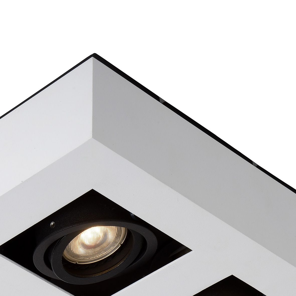 Lucide XIRAX - Ceiling spotlight - LED Dim to warm - GU10 - 4x5W 2200K/3000K - White