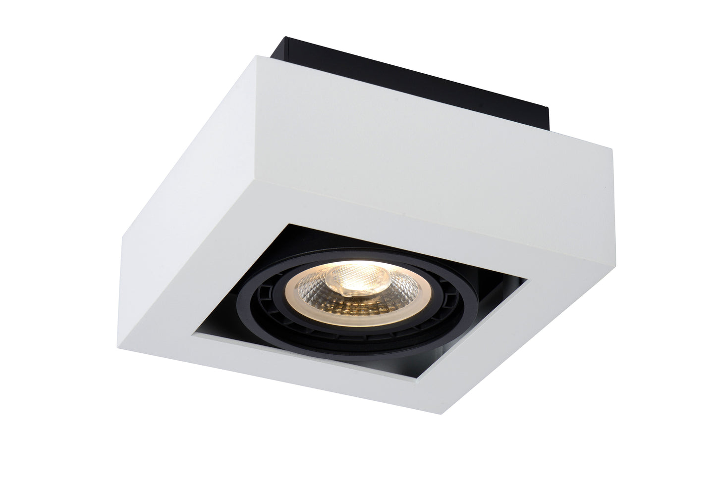 Lucide ZEFIX - Ceiling spotlight - LED Dim to warm - GU10 (ES111) - 1x12W 2200K/3000K - White