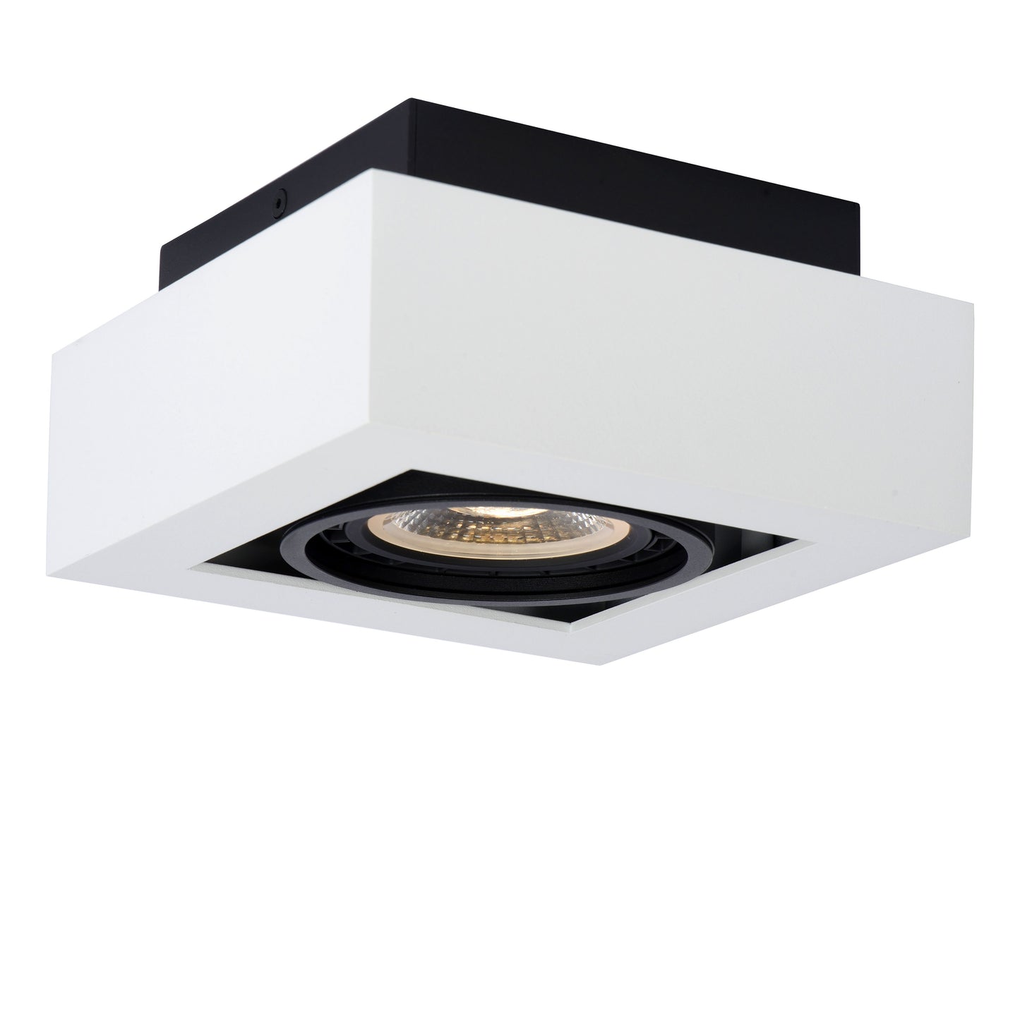 Lucide ZEFIX - Ceiling spotlight - LED Dim to warm - GU10 (ES111) - 1x12W 2200K/3000K - White