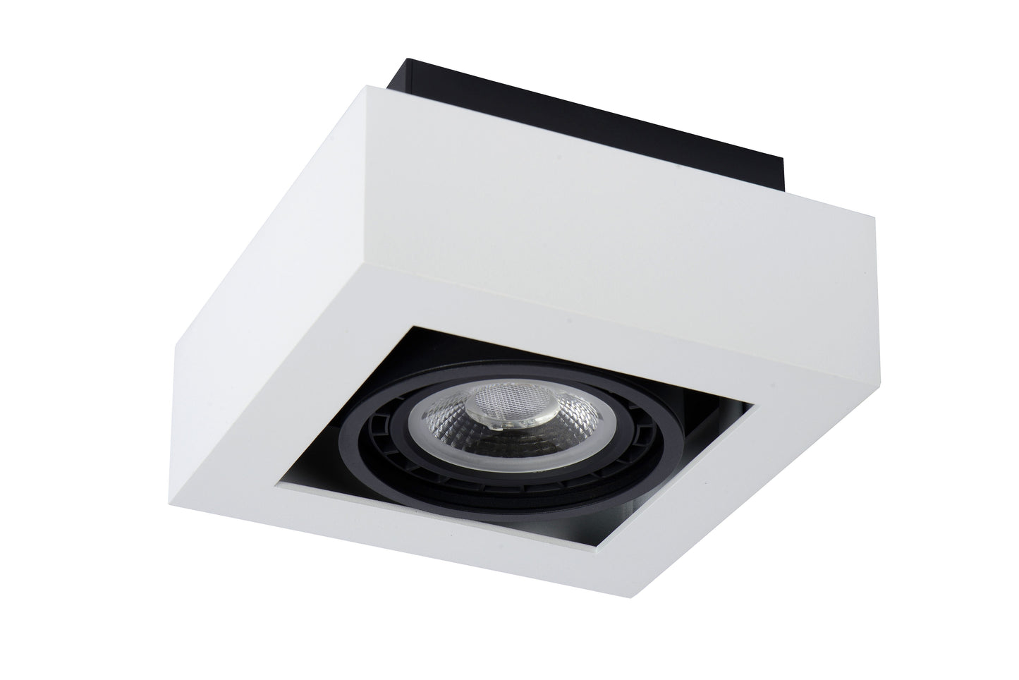 Lucide ZEFIX - Ceiling spotlight - LED Dim to warm - GU10 (ES111) - 1x12W 2200K/3000K - White