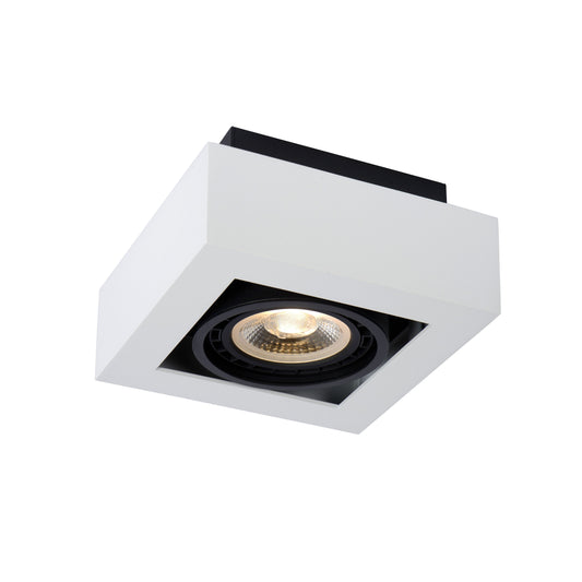 Lucide ZEFIX - Ceiling spotlight - LED Dim to warm - GU10 (ES111) - 1x12W 2200K/3000K - White