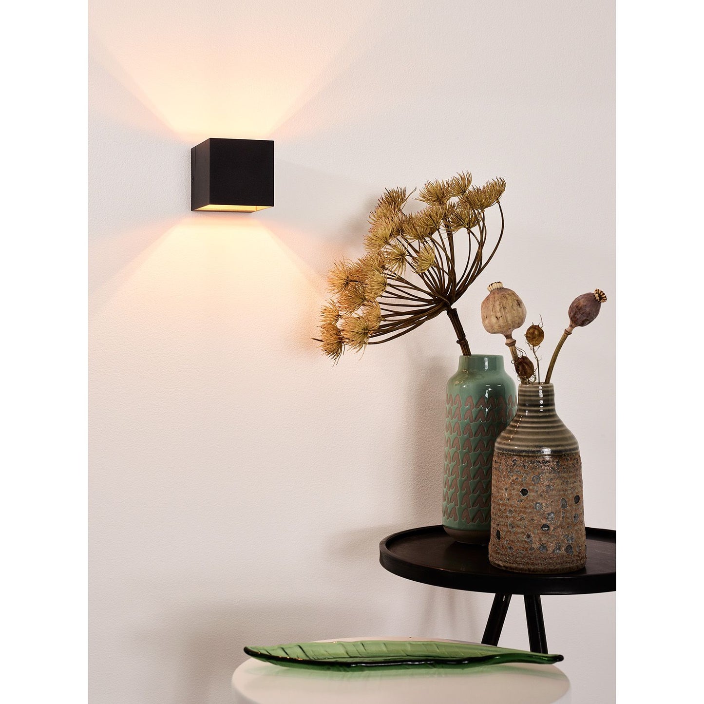 Lucide DEVI - Wall light - 1xG9 - Black