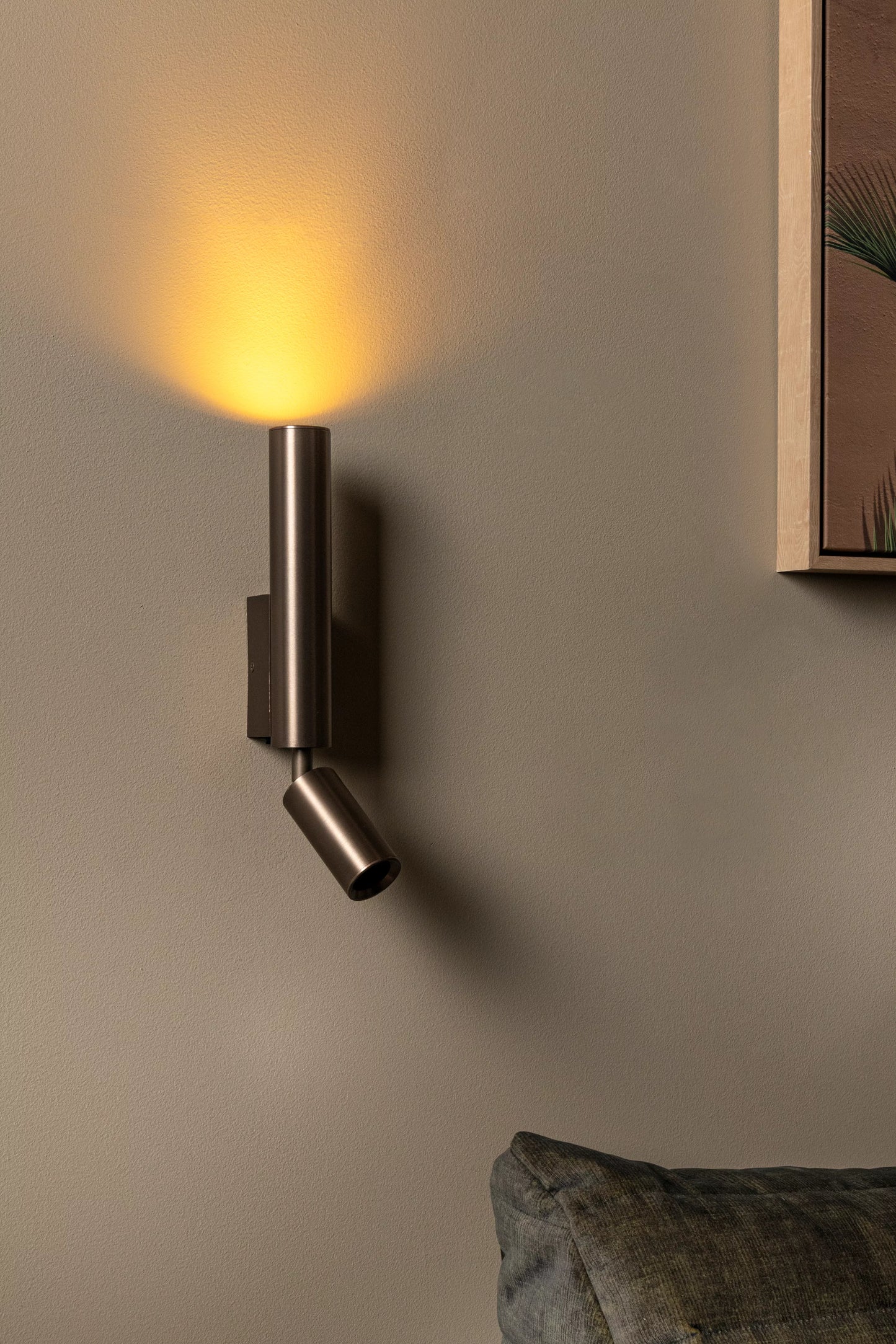 Lucide OTIMO - Wall spotlight / Wall light - 2xGU10 - Coffee | Essential