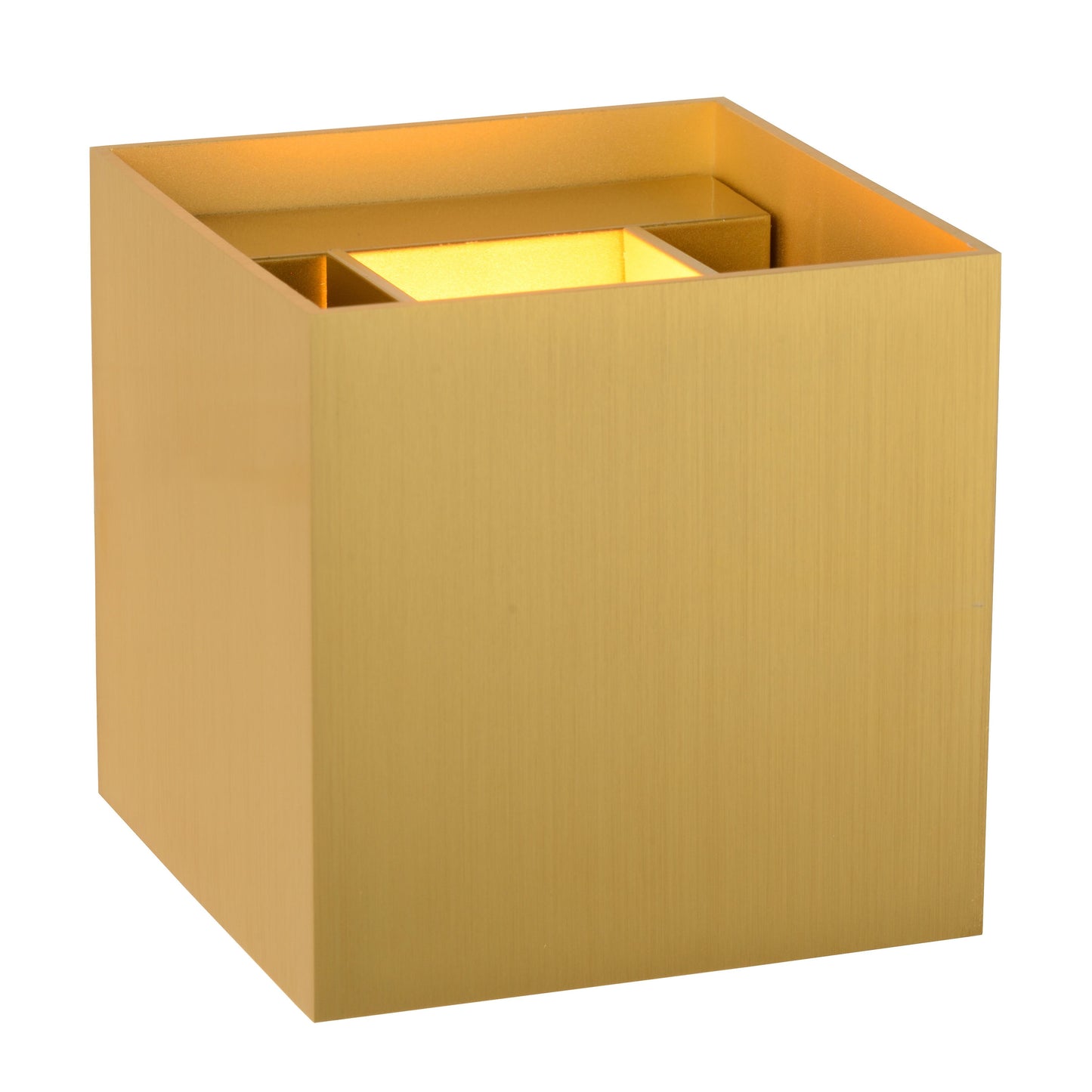 Lucide XIO - Wall light - LED Dim. - G9 - 1x4W 2700K - Adjustable beam angle - Matt Gold / Brass