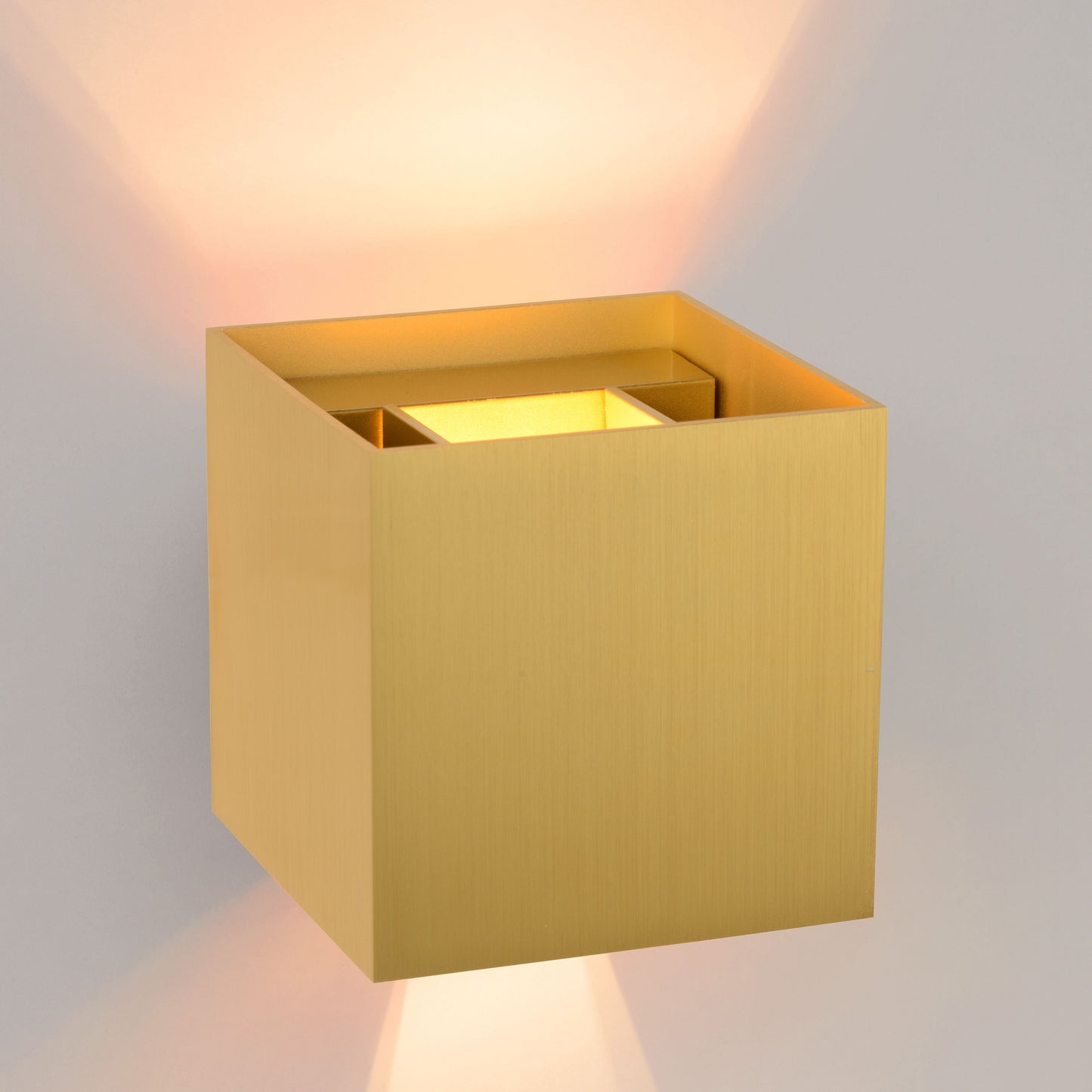 Lucide XIO - Wall light - LED Dim. - G9 - 1x4W 2700K - Adjustable beam angle - Matt Gold / Brass