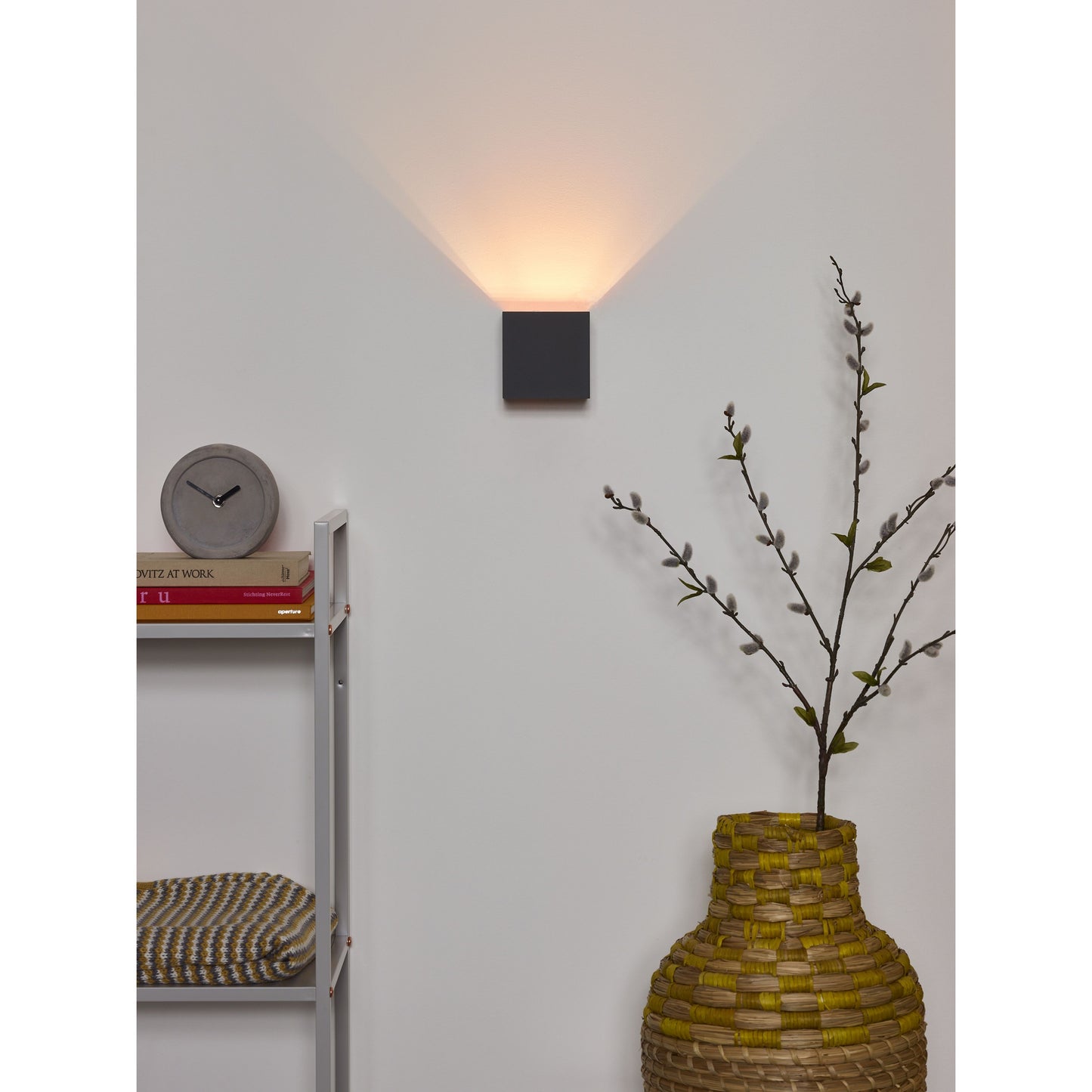 Lucide XIO - Wall light - LED Dim. - G9 - 1x4W 2700K - Adjustable beam angle - Grey