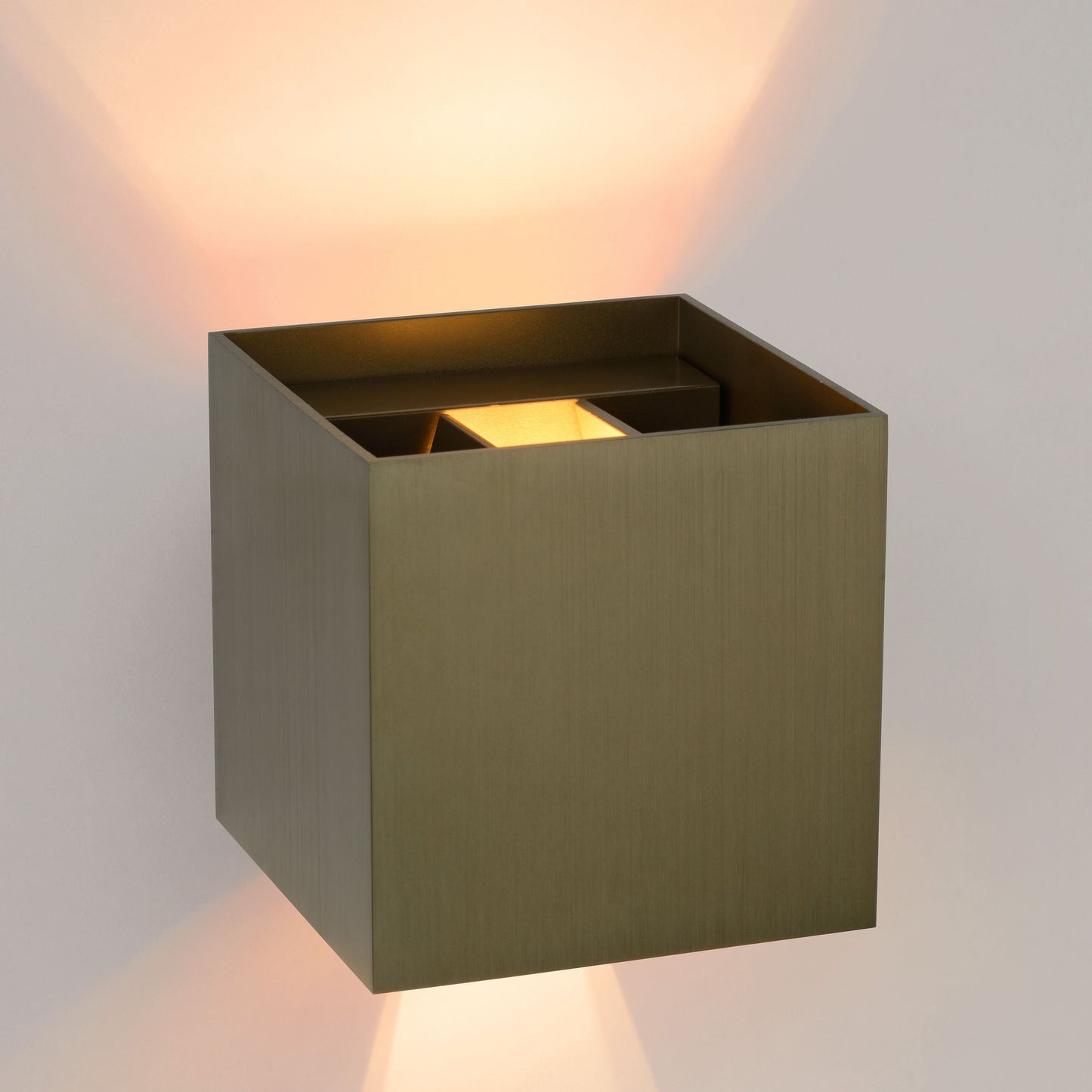 Lucide XIO - Wall light - LED Dim. - G9 - 1x4W 2700K - Adjustable beam angle - Rust Brown