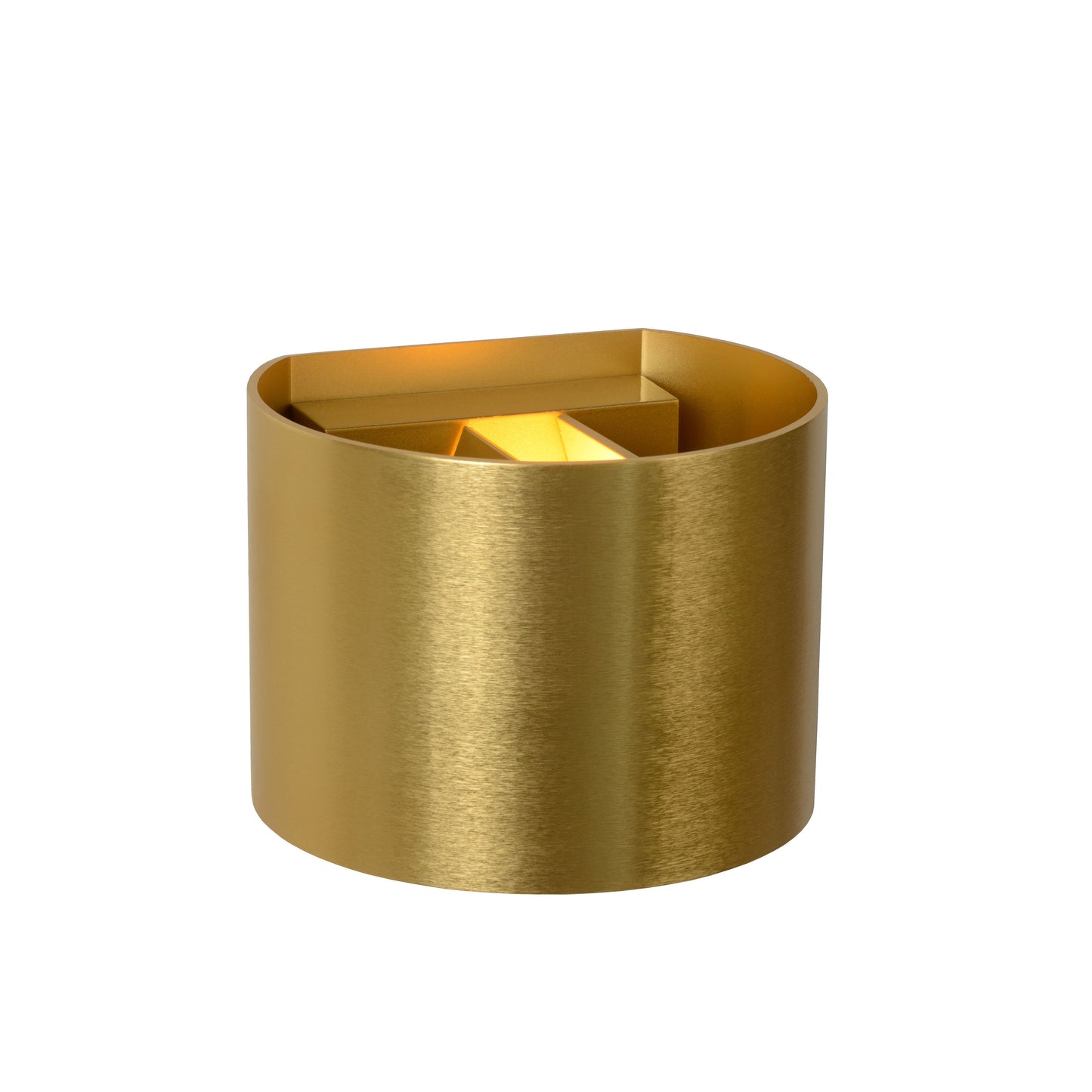 Lucide XIO - Wall light - LED Dim. - G9 - 1x3,5W 2700K - Adjustable beam angle - Matt Gold / Brass