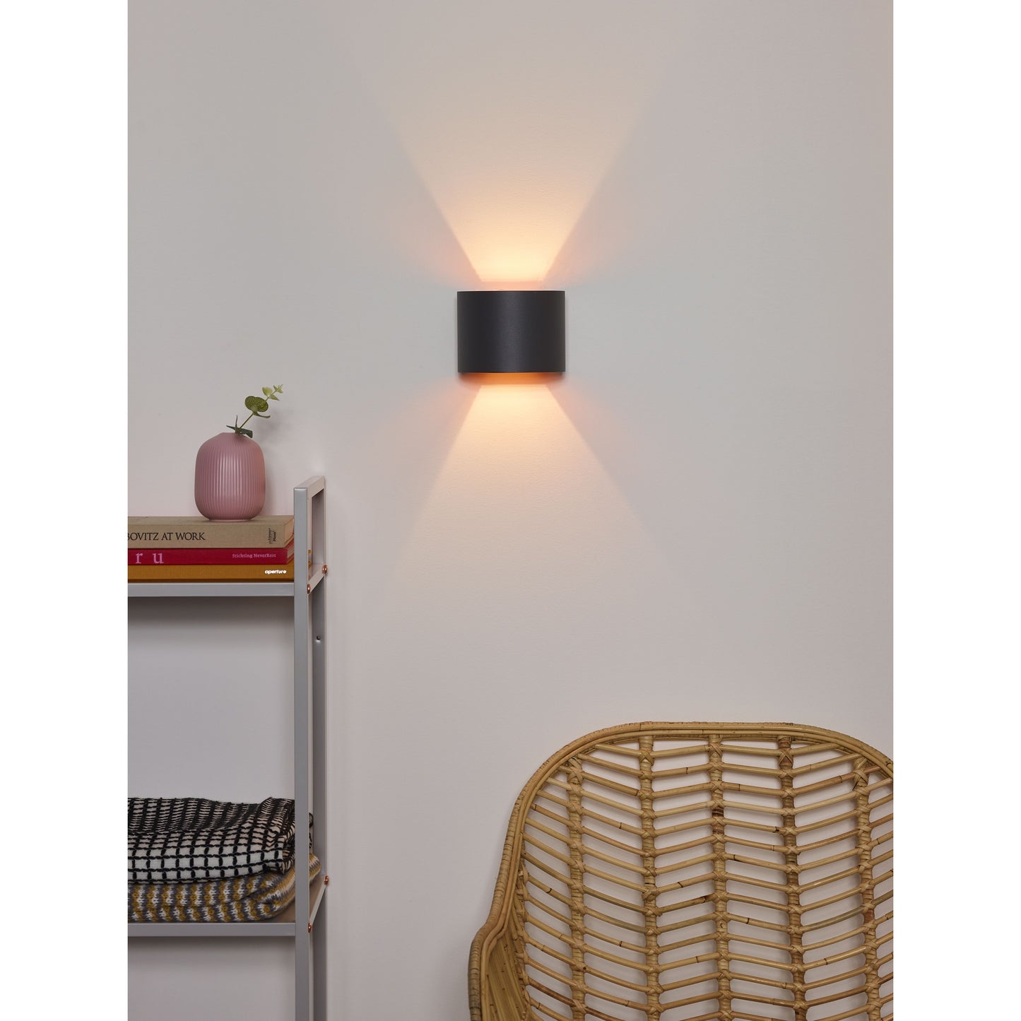 Lucide XIO - Wall light - LED Dim. - G9 - 1x3,5W 2700K - Adjustable beam angle - Grey