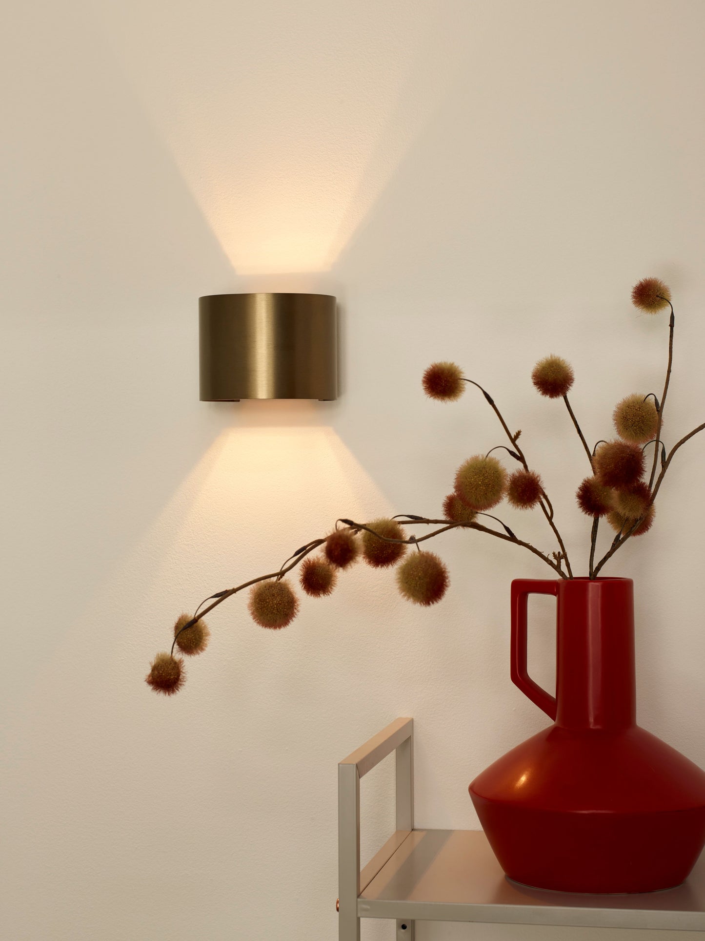 Lucide XIO - Wall light - LED Dim. - G9 - 1x3,5W 2700K - Adjustable beam angle - Rust Brown