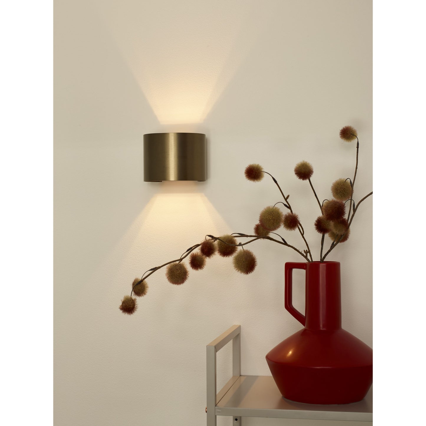 Lucide XIO - Wall light - LED Dim. - G9 - 1x3,5W 2700K - Adjustable beam angle - Rust Brown