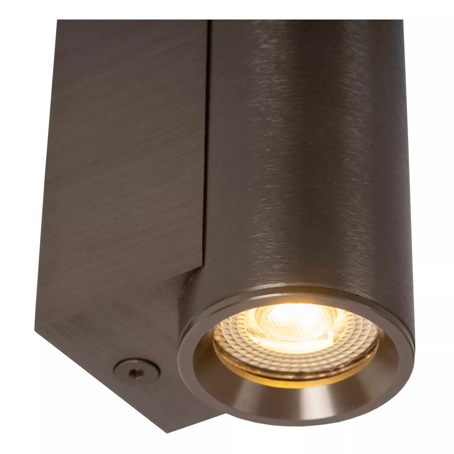 Lucide DUPLA - Wall spotlight / Wall light - 1xGU10 (MR11) - Coffee