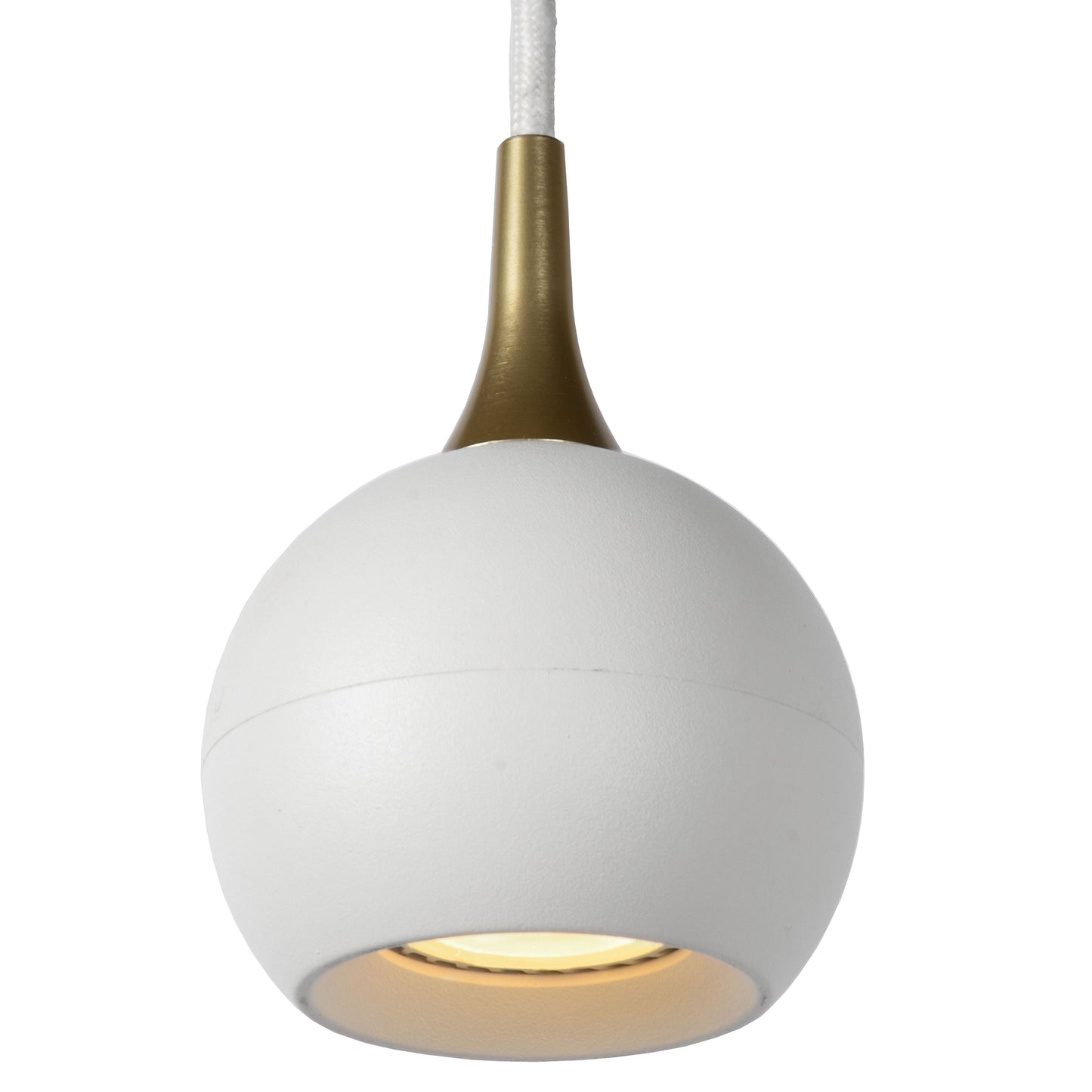 Lucide FAVORI - Pendant light - Ø 9 cm - 1xGU10 - White