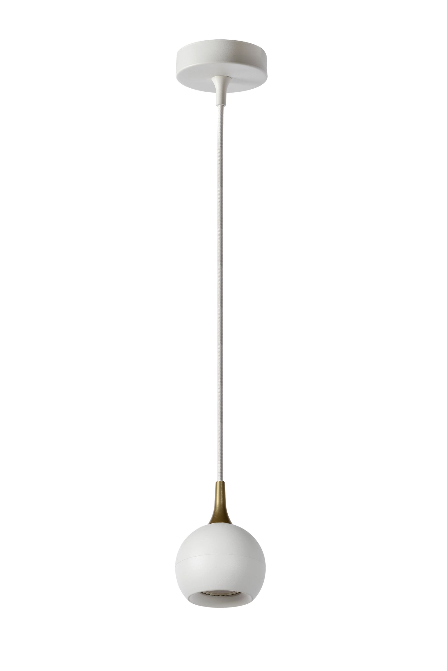 Lucide FAVORI - Pendant light - Ø 9 cm - 1xGU10 - White