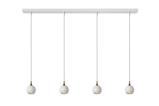 Lucide FAVORI - Pendant light - 4xGU10 - White