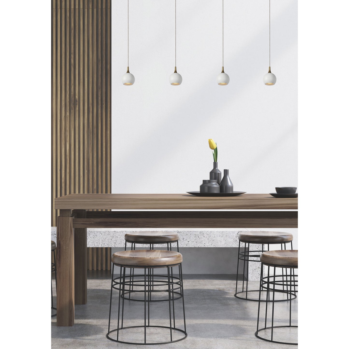 Lucide FAVORI - Pendant light - 4xGU10 - White