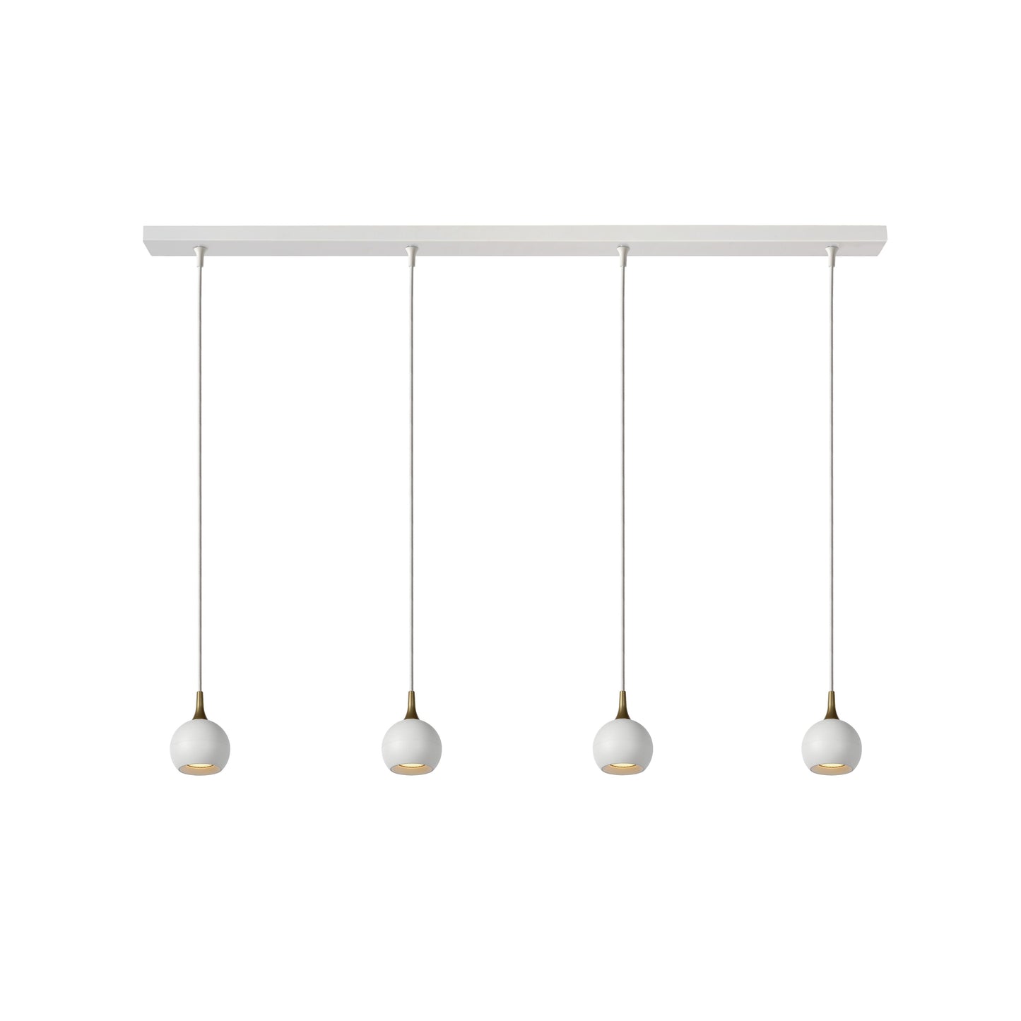 Lucide FAVORI - Pendant light - 4xGU10 - White