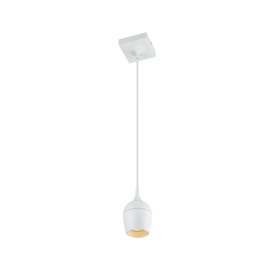 Lucide PRESTON - Pendant light Bathroom - Ø 10 cm - 1xGU10 - IP44 - White