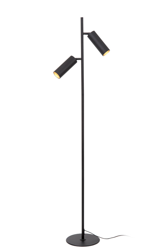 Lucide CLUBS - Floor lamp - 2xGU10 - Black