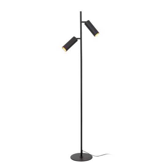 Lucide CLUBS - Floor lamp - 2xGU10 - Black