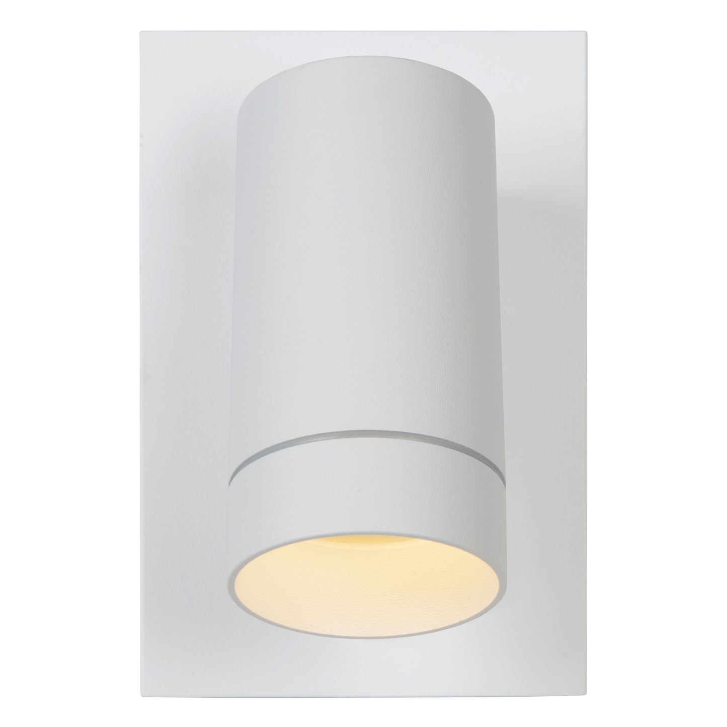 Lucide TAYLOR - Wall spotlight / Wall light Indoor/Outdoor - 1xGU10 - IP54 - Motion & Day/Night Sensor - White