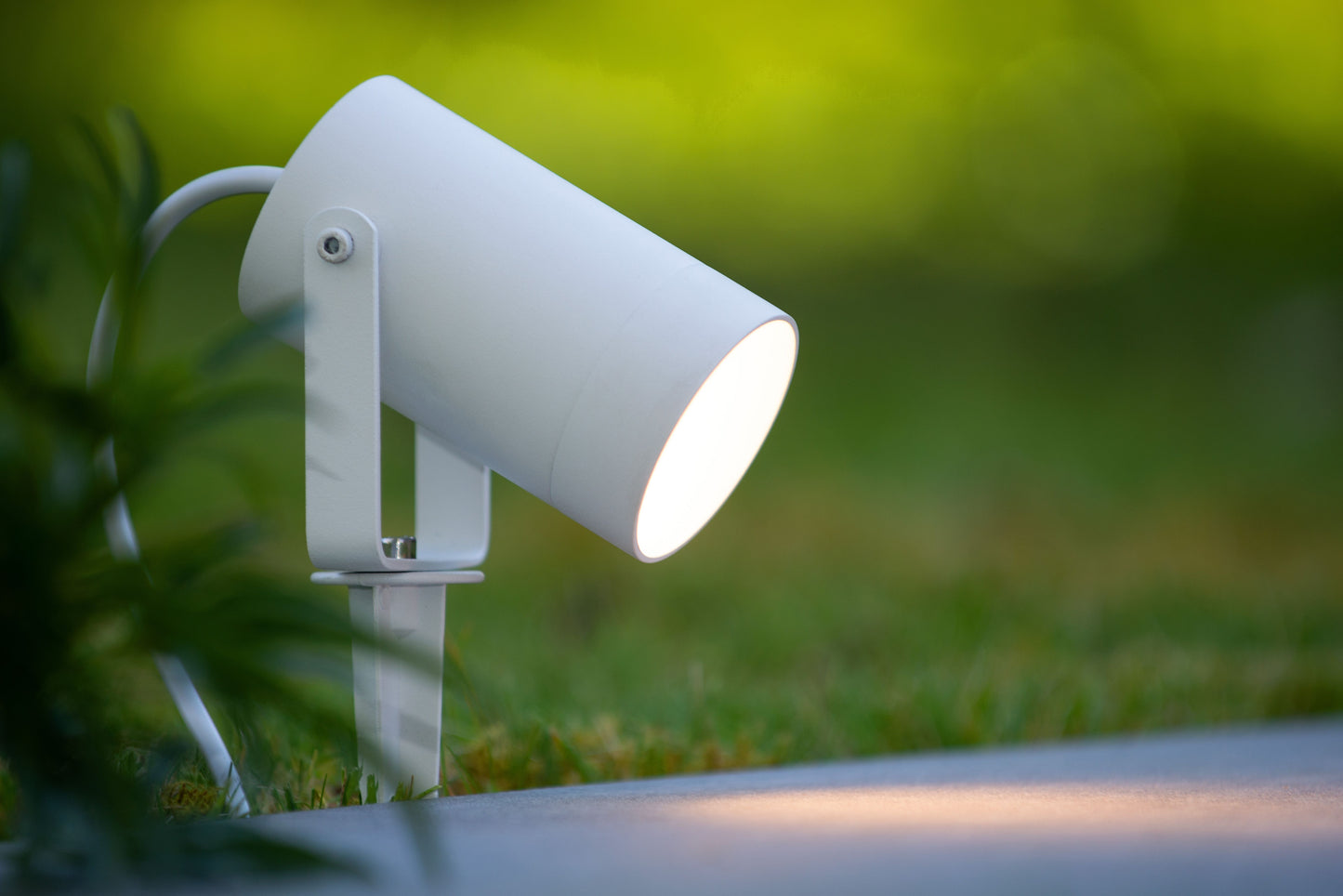 Lucide TAYLOR - Garden spotlight - Ø 10 cm - 1xGU10 - IP65 - White