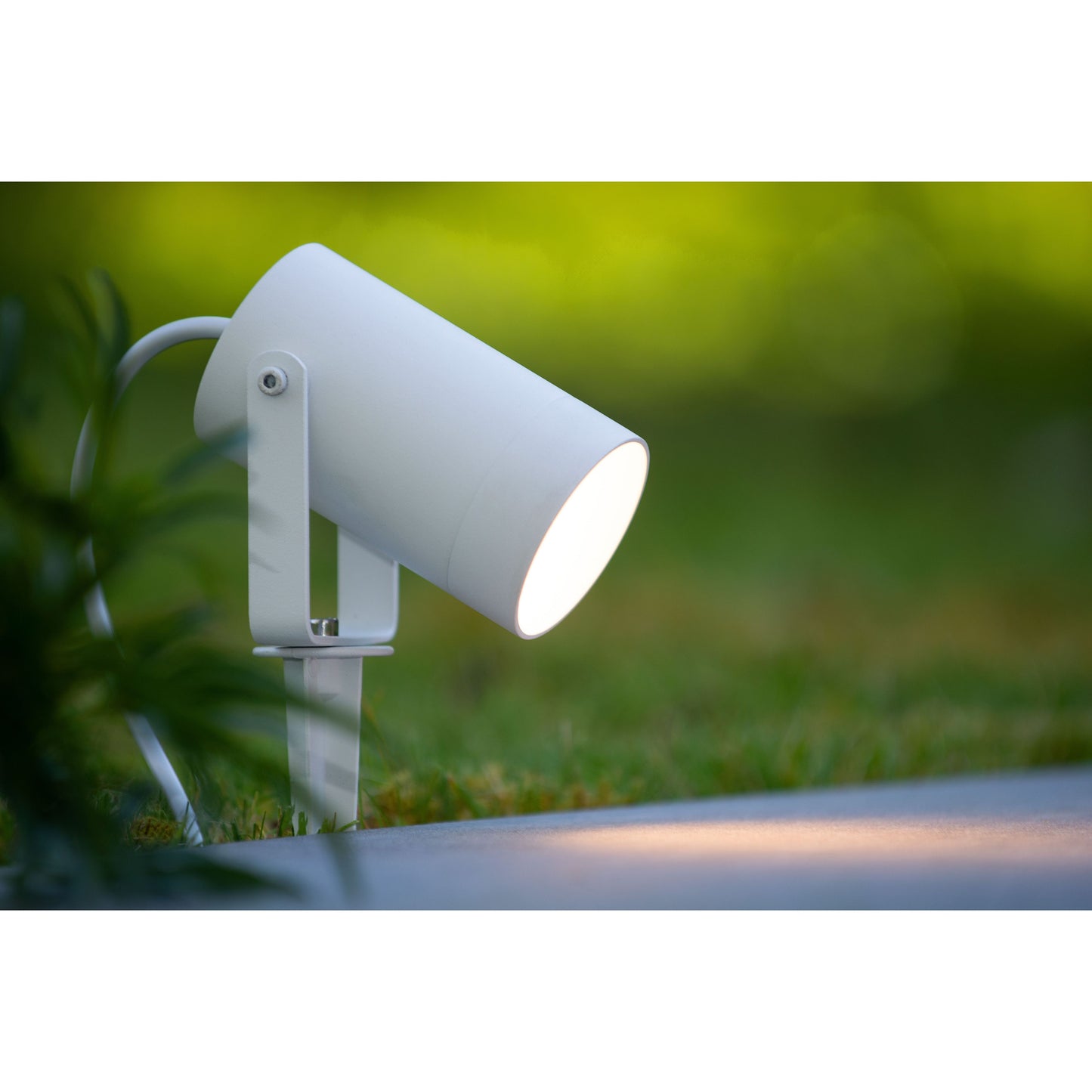 Lucide TAYLOR - Garden spotlight - Ø 10 cm - 1xGU10 - IP65 - White