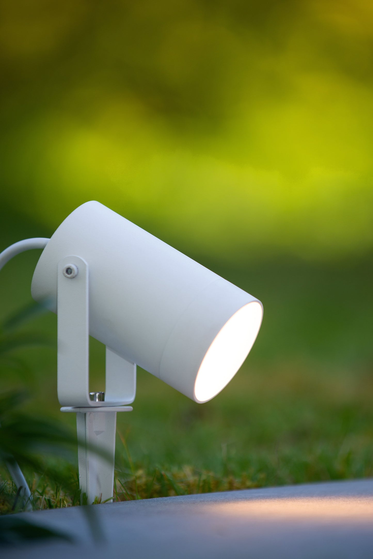 Lucide TAYLOR - Garden spotlight - Ø 10 cm - 1xGU10 - IP65 - White