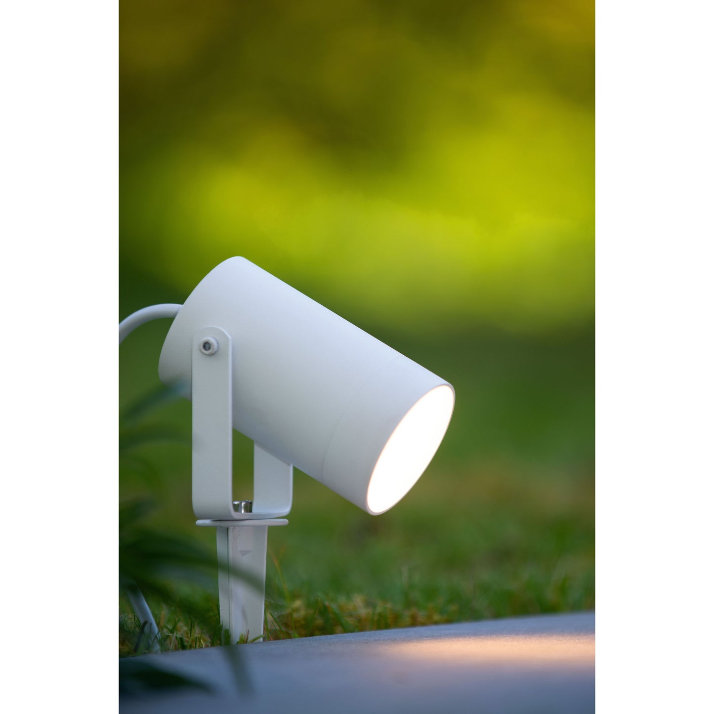 Lucide TAYLOR - Garden spotlight - Ø 10 cm - 1xGU10 - IP65 - White