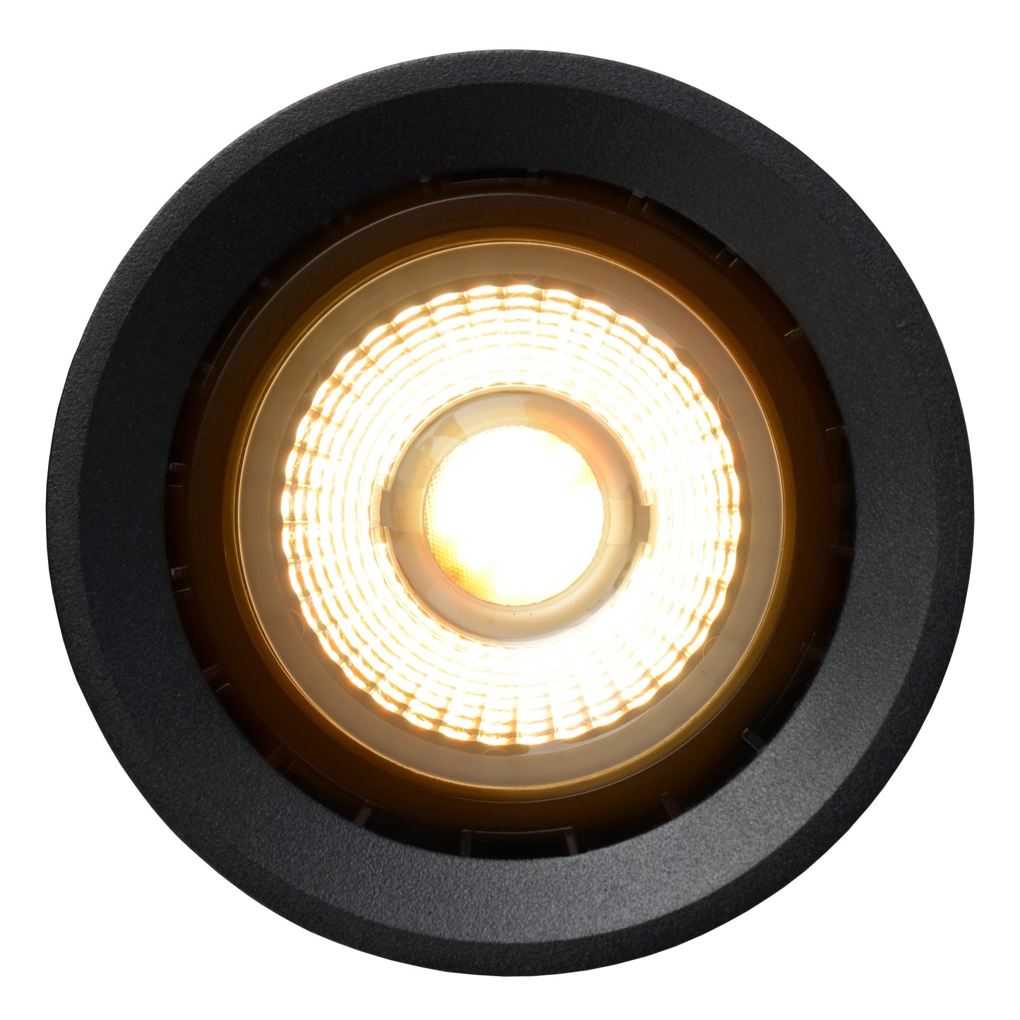 Lucide FEDLER - Ceiling spotlight - Ø 12 cm - LED Dim to warm - GU10 (ES111) - 1x12W 2200K/3000K - Black