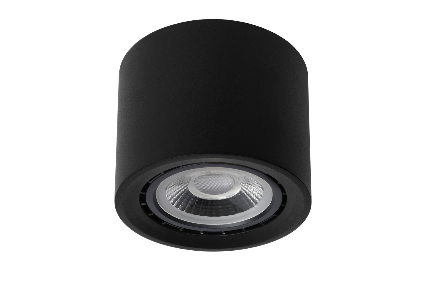 Lucide FEDLER - Ceiling spotlight - Ø 12 cm - LED Dim to warm - GU10 (ES111) - 1x12W 2200K/3000K - Black