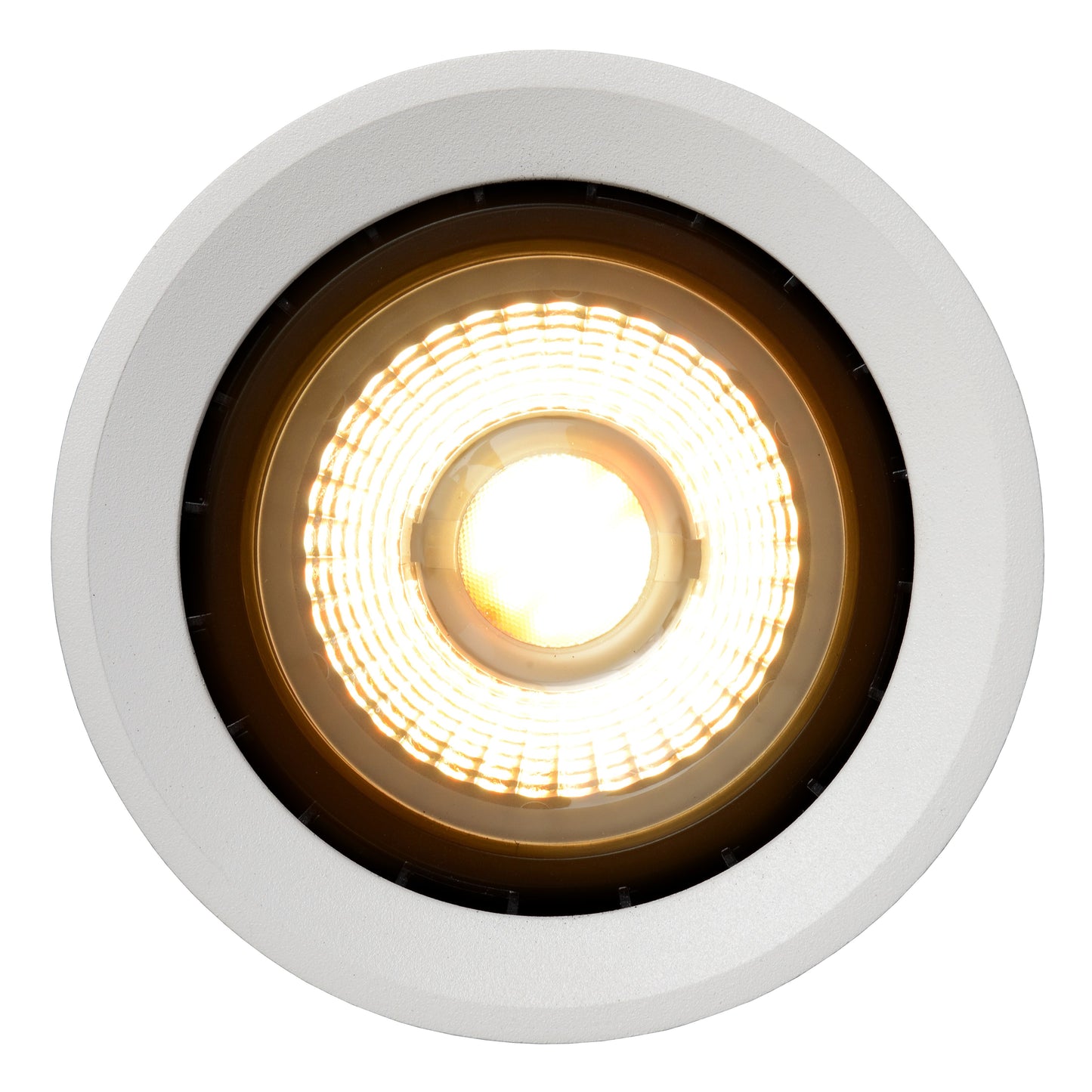 Lucide FEDLER - Ceiling spotlight - Ø 12 cm - LED Dim to warm - GU10 (ES111) - 1x12W 2200K/3000K - White