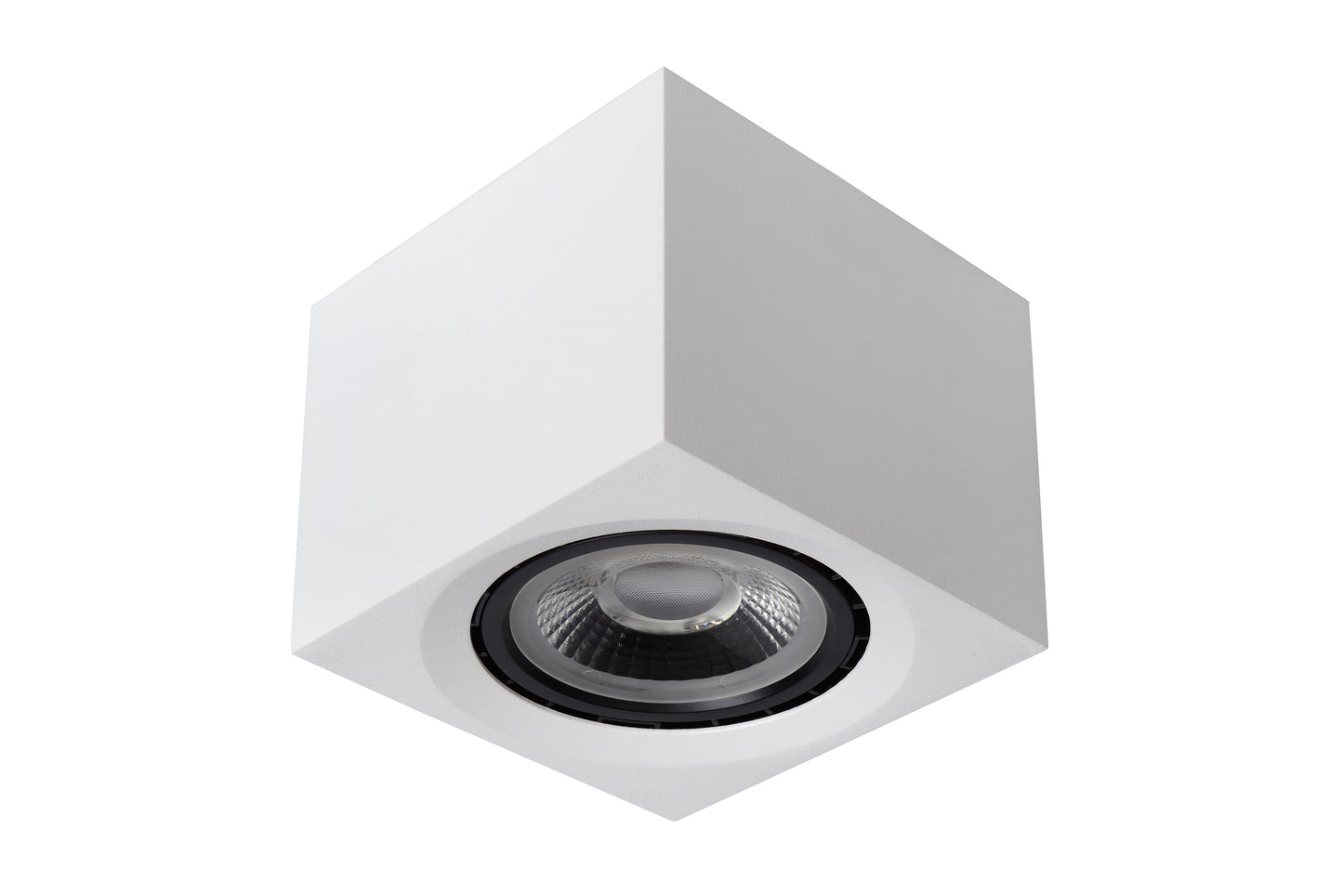 Lucide FEDLER - Ceiling spotlight - LED Dim to warm - GU10 (ES111) - 1x12W 2200K/3000K - White