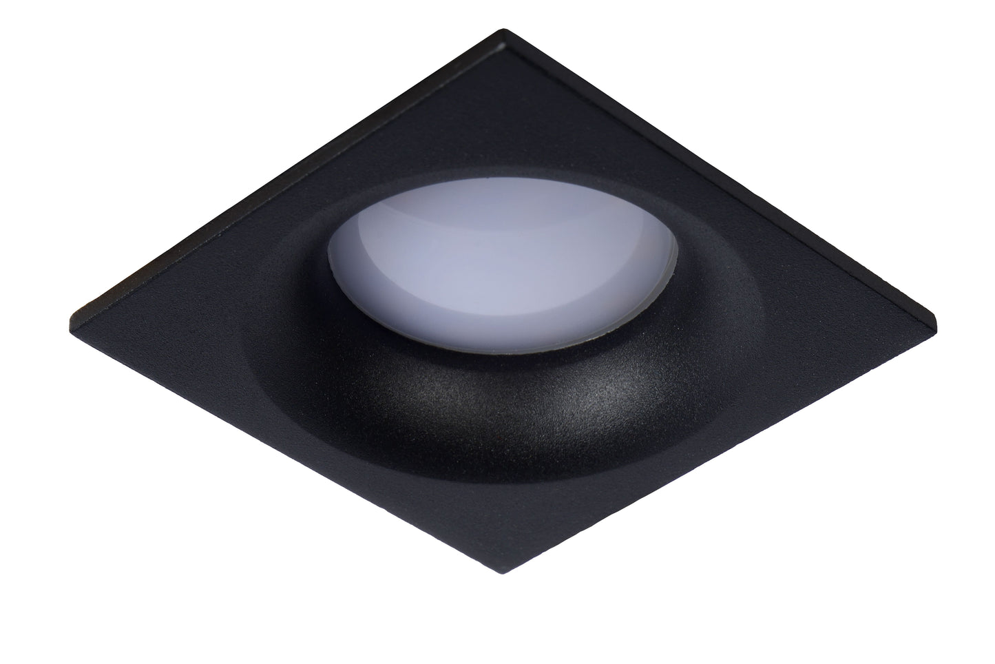 Lucide ZIVA - Recessed spotlight Bathroom - 1xGU10 - IP44 - Black