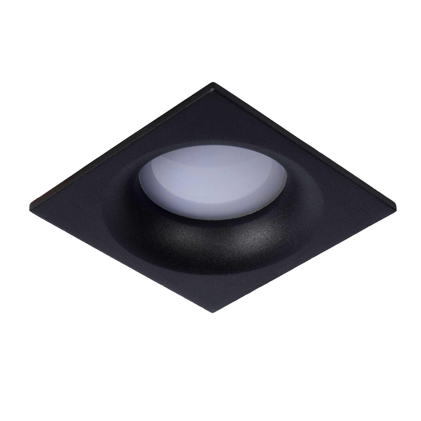 Lucide ZIVA - Recessed spotlight Bathroom - 1xGU10 - IP44 - Black