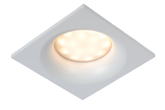 Lucide ZIVA - Recessed spotlight Bathroom - 1xGU10 - IP44 - White