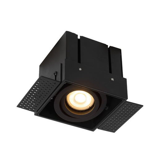 Lucide TRIMLESS - Recessed spotlight - 1xGU10 - Black