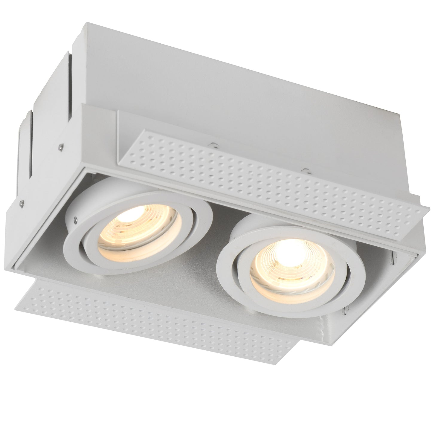 Lucide TRIMLESS - Recessed spotlight - 2xGU10 - White