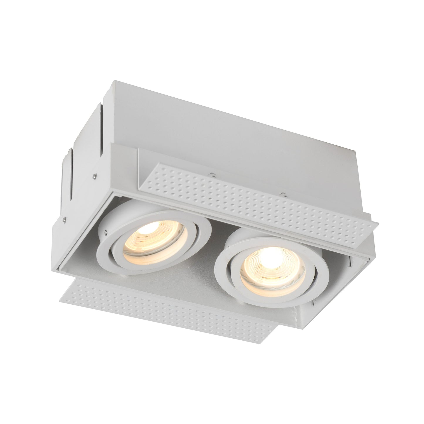 Lucide TRIMLESS - Recessed spotlight - 2xGU10 - White