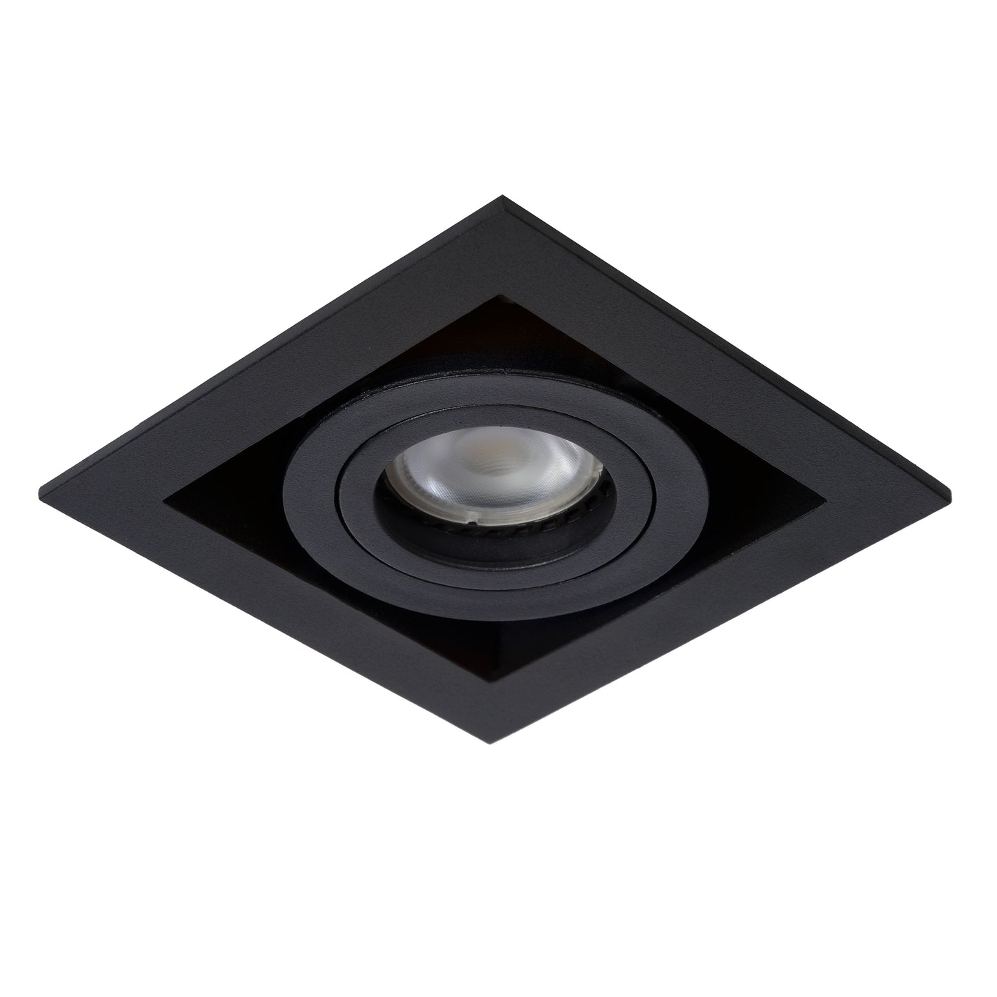 Lucide CHIMNEY - Recessed spotlight - 1xGU10 - Black