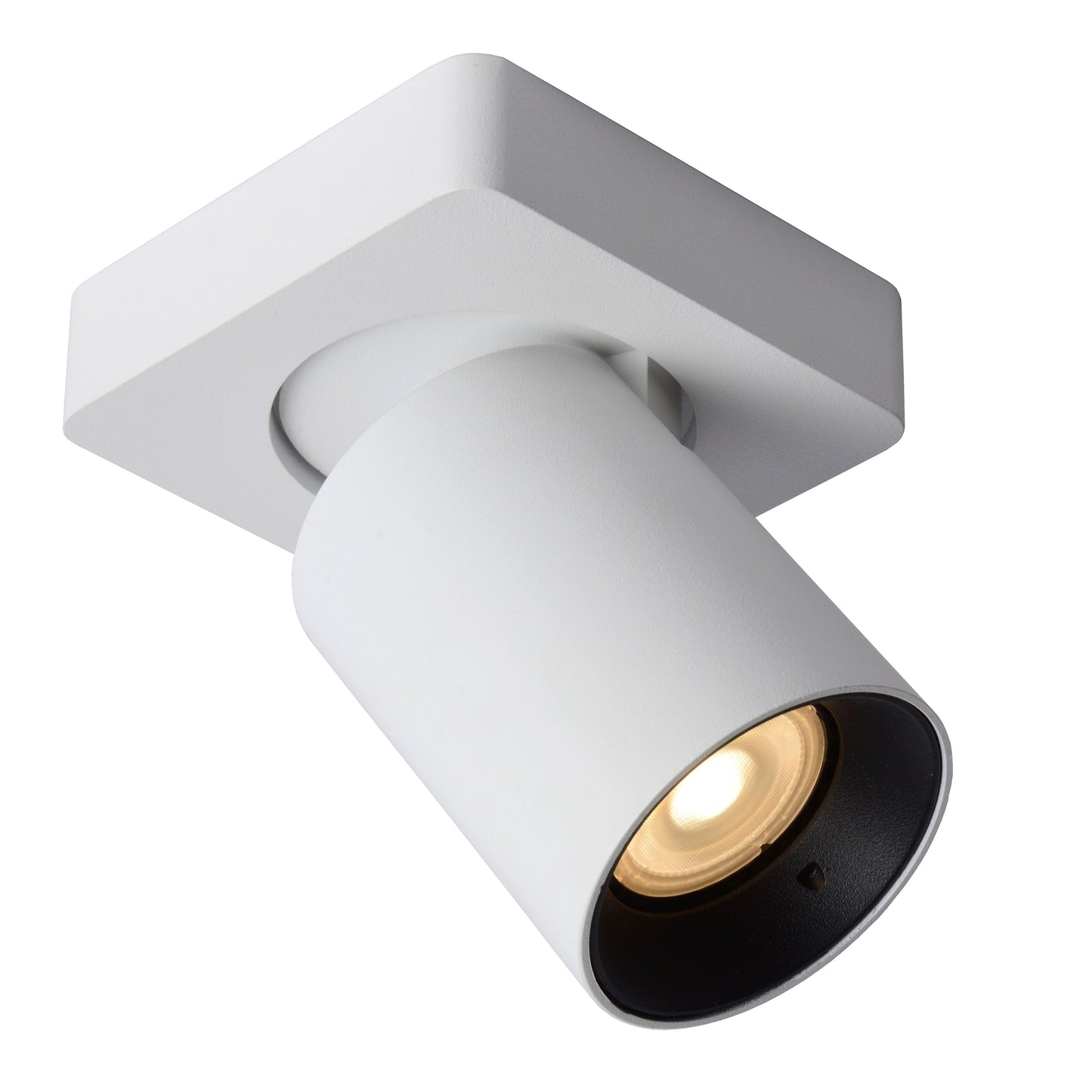 Lucide NIGEL - Ceiling spotlight - LED Dim to warm - GU10 - 1x5W 2200K/3000K - White