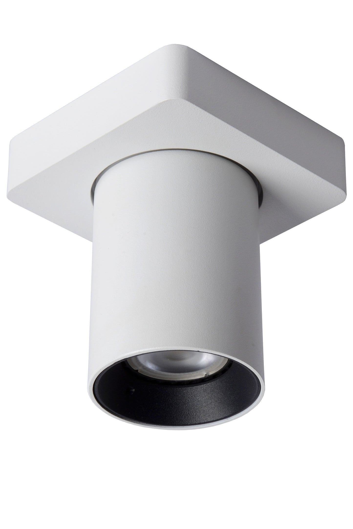 Lucide NIGEL - Ceiling spotlight - LED Dim to warm - GU10 - 1x5W 2200K/3000K - White