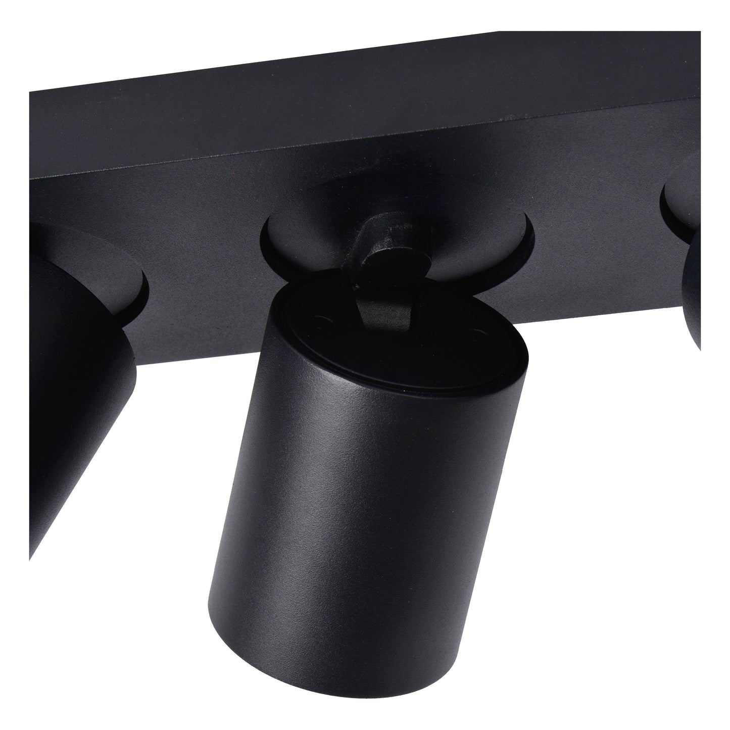 Lucide NIGEL - Ceiling spotlight - LED Dim to warm - GU10 - 3x5W 2200K/3000K - Black